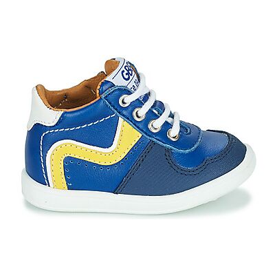 Baskets montantes enfant GBB GINO Bleu 19 garcons - Publicité Baskets montantes enfant GBB GINO Bleu 19 garcons - Publicité