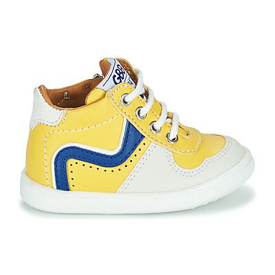 Baskets montantes enfant GBB GINO Jaune 19,20,21,22,23 garcons - Publicité Baskets montantes enfant GBB GINO Jaune 19,20,21,22,23 garcons - Publicité