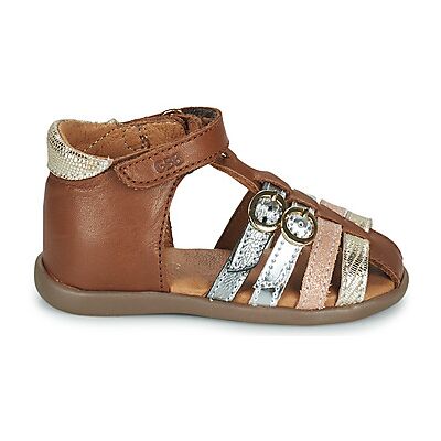 Sandales plates GBB BABELLA Marron 25 filles - Publicité Sandales plates GBB BABELLA Marron 25 filles - Publicité