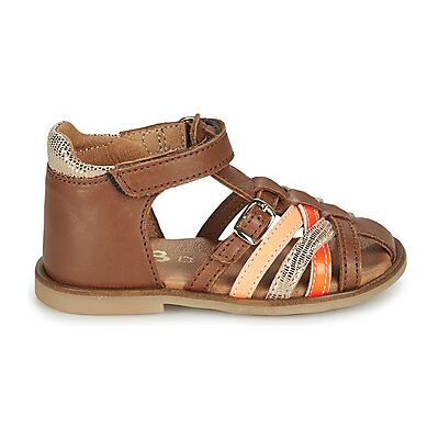 Sandales plates GBB KLOE Marron 20,21,22,23 filles - Publicité Sandales plates GBB KLOE Marron 20,21,22,23 filles - Publicité