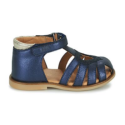 Sandales plates GBB LEANA Bleu 20,21 filles - Publicité Sandales plates GBB LEANA Bleu 20,21 filles - Publicité
