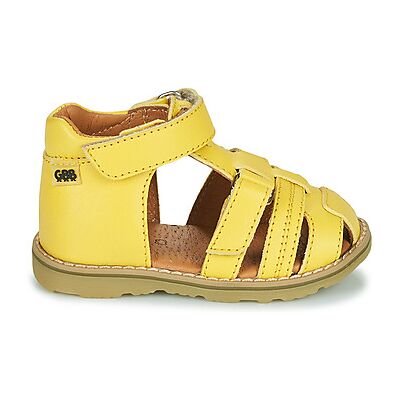 Sandales plates GBB MITRI Jaune 20 garcons - Publicité Sandales plates GBB MITRI Jaune 20 garcons - Publicité