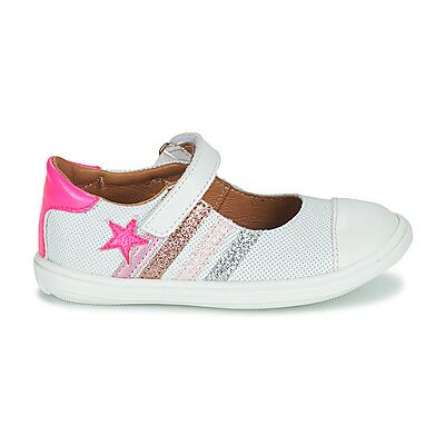 Ballerines enfant GBB VIRGINIE Blanc 24 filles - Publicité Ballerines enfant GBB VIRGINIE Blanc 24 filles - Publicité
