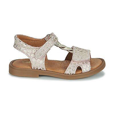 Sandales plates GBB FARENA Rose 24 filles - Publicité Sandales plates GBB FARENA Rose 24 filles - Publicité