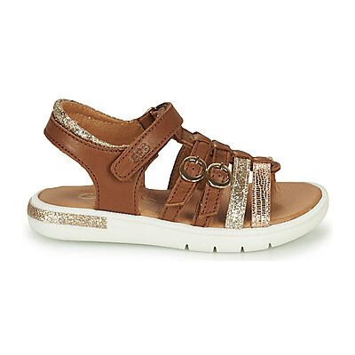 Sandales plates GBB GABRIELA Marron 29,30,32,33,34 filles - Publicité Sandales plates GBB GABRIELA Marron 29,30,32,33,34 filles - Publicité