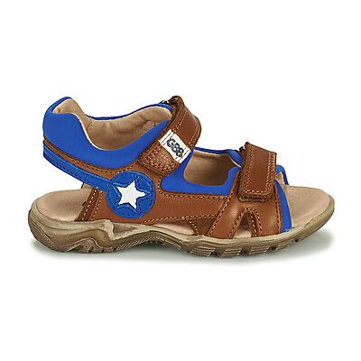 Sandales plates GBB RICHIE Marron 29,32,34 garcons - Publicité Sandales plates GBB RICHIE Marron 29,32,34 garcons - Publicité