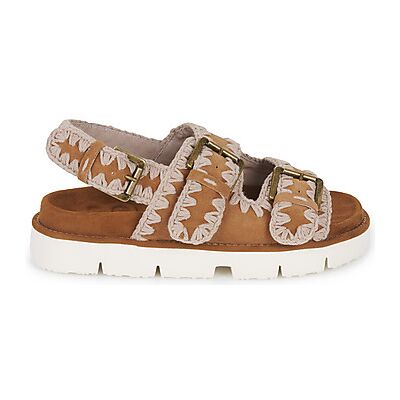 Sandales plates Mou BIO TWO BUCKLES AND BACK STRAP Marron 37,38,39,40 femmes - Publicité Sandales plates Mou BIO TWO BUCKLES AND BACK STRAP Marron 37,38,39,40 femmes - Publicité