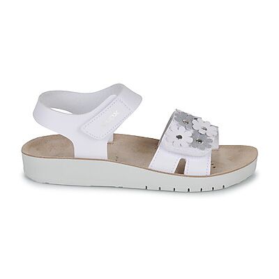 Sandales compensées Geox J SANDAL COSTAREI GI Blanc 28,29,30,31 filles - Publicité Sandales compensées Geox J SANDAL COSTAREI GI Blanc 28,29,30,31 filles - Publicité