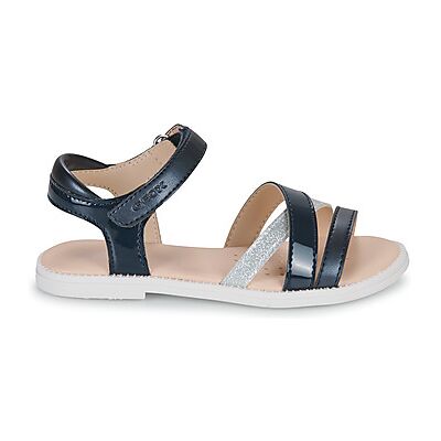 Sandales plates Geox J SANDAL KARLY GIRL Noir 28,29,31 filles - Publicité Sandales plates Geox J SANDAL KARLY GIRL Noir 28,29,31 filles - Publicité
