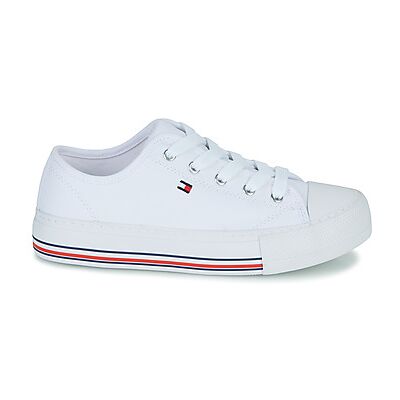 Baskets à Lacets Tommy Hilfiger à Coupe Basse - Décontracté - Publicité Baskets à Lacets Tommy Hilfiger à Coupe Basse - Décontracté - Publicité