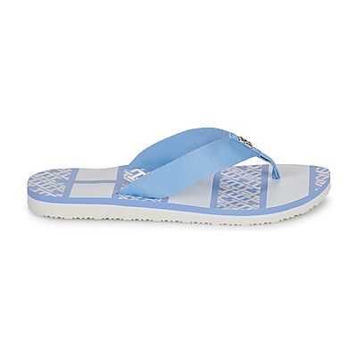 Sandales plates Tommy Hilfiger TH MONOGRAM ESSENTIAL SANDAL Bleu 36,37,38,39,40 femmes - Publicité Sandales plates Tommy Hilfiger TH MONOGRAM ESSENTIAL SANDAL Bleu 36,37,38,39,40 femmes - Publicité