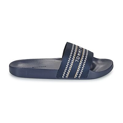 Mules Tommy Hilfiger TOMMY WEBBING SLIDE Marine 36,39 femmes - Publicité Mules Tommy Hilfiger TOMMY WEBBING SLIDE Marine 36,39 femmes - Publicité