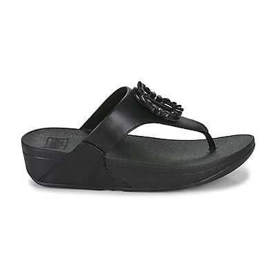Tongs FitFlop LULU CRYSTAL-CIRCLET LEATHER TOE-POST SANDALS Noir 36,40 femmes - Publicité Tongs FitFlop LULU CRYSTAL-CIRCLET LEATHER TOE-POST SANDALS Noir 36,40 femmes - Publicité