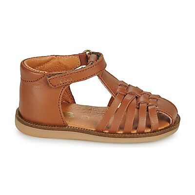 Sandales plates GBB SUZIE Marron 20,21,22,23 filles - Publicité Sandales plates GBB SUZIE Marron 20,21,22,23 filles - Publicité