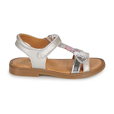 Sandales plates GBB MAISIE Argenté 32,33,34 filles - Publicité Sandales plates GBB MAISIE Argenté 32,33,34 filles - Publicité