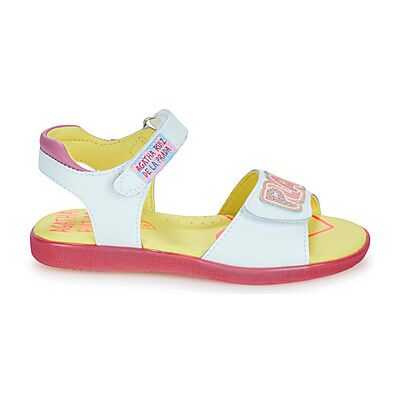 Sandales plates Agatha Ruiz de la Prada SANDALIA PLAY Blanc 29,30,31,32,33,34 filles - Publicité Sandales plates Agatha Ruiz de la Prada SANDALIA PLAY Blanc 29,30,31,32,33,34 filles - Publicité