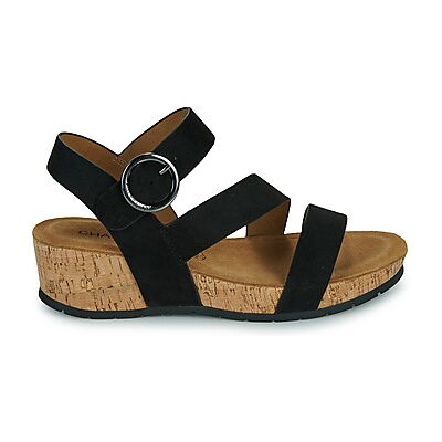 Sandales compensées Chattawak LILOU Noir 36,37,38,39,40 femmes - Publicité Sandales compensées Chattawak LILOU Noir 36,37,38,39,40 femmes - Publicité