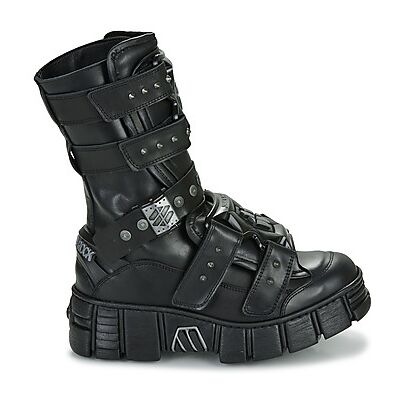Bottes plates New Rock WALL 422 Noir 37,39 femmes - Publicité Bottes plates New Rock WALL 422 Noir 37,39 femmes - Publicité