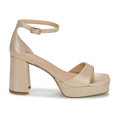 Sandales à talon Unisa ORIADE Beige 38,39,40 femmes - Publicité Sandales à talon Unisa ORIADE Beige 38,39,40 femmes - Publicité