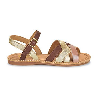 Sandales plates Bisgaard ALINE Beige 25,29 filles - Publicité Sandales plates Bisgaard ALINE Beige 25,29 filles - Publicité
