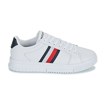 Baskets basses Tommy Hilfiger SUPERCUP LTH STRIPES ESS Blanc 41,42,44,45 hommes - Publicité Baskets basses Tommy Hilfiger SUPERCUP LTH STRIPES ESS Blanc 41,42,44,45 hommes - Publicité