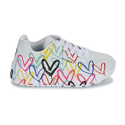 Baskets basses enfant Skechers UNO LITE - GOLDCROWN SPREAD THE LOVE Blanc 37,39,27,28,29,30,31,32 filles - Publicité Baskets basses enfant Skechers UNO LITE - GOLDCROWN SPREAD THE LOVE Blanc 37,39,27,28,29,30,31,32 filles - Publicité