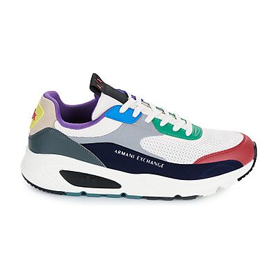 Giorgio Armani Baskets basses Armani Exchange XUX121 Multicolore 43,44 hommes - Publicité Giorgio Armani Baskets basses Armani Exchange XUX121 Multicolore 43,44 hommes - Publicité