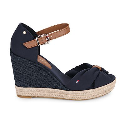 Espadrilles Tommy Hilfiger BASIC OPEN TOE HIGH WEDGE Marine 40,41 femmes - Publicité Espadrilles Tommy Hilfiger BASIC OPEN TOE HIGH WEDGE Marine 40,41 femmes - Publicité