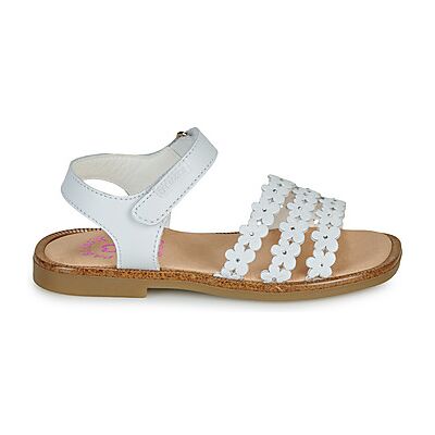 Sandales plates Pablosky 427700 Blanc 24 filles - Publicité Sandales plates Pablosky 427700 Blanc 24 filles - Publicité
