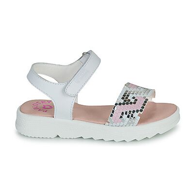 Sandales compensées Pablosky 431100 Blanc 28,30 filles - Publicité Sandales compensées Pablosky 431100 Blanc 28,30 filles - Publicité