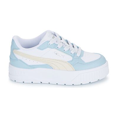 Chaussures de sport décontractées Puma Karmen II IDOL PS blanches pour filles - Publicité Chaussures de sport décontractées Puma Karmen II IDOL PS blanches pour filles - Publicité