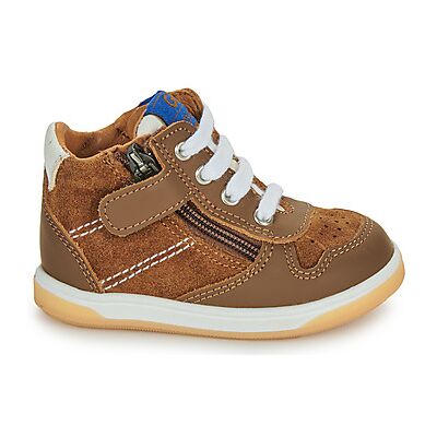 Baskets montantes enfant GBB FREDDY Marron 19 garcons - Publicité Baskets montantes enfant GBB FREDDY Marron 19 garcons - Publicité