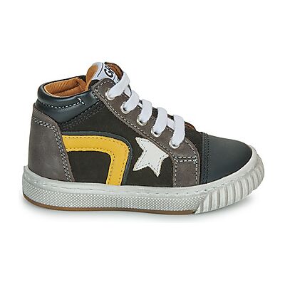 Baskets montantes enfant GBB INACIO Gris 22,23 garcons - Publicité Baskets montantes enfant GBB INACIO Gris 22,23 garcons - Publicité