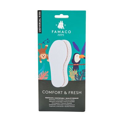 Accessoires Famaco Semelle confort fresh T28 Blanc Unique filles - Publicité Accessoires Famaco Semelle confort fresh T28 Blanc Unique filles - Publicité