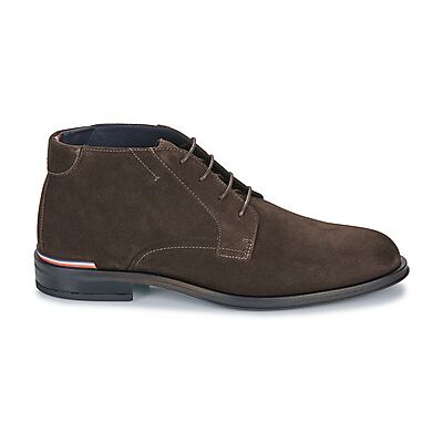 Boots Tommy Hilfiger CORE RWB HILFIGER SUEDE L BOOT Marron 44 hommes - Publicité Boots Tommy Hilfiger CORE RWB HILFIGER SUEDE L BOOT Marron 44 hommes - Publicité