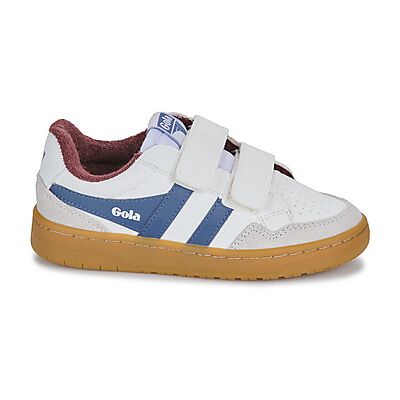 Baskets basses enfant Gola Eagle Strap Blanc 34,35 garcons - Publicité Baskets basses enfant Gola Eagle Strap Blanc 34,35 garcons - Publicité