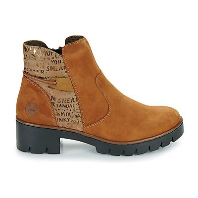 Bottines Rieker FENSINA Marron 36,37,38,39 femmes - Publicité Bottines Rieker FENSINA Marron 36,37,38,39 femmes - Publicité