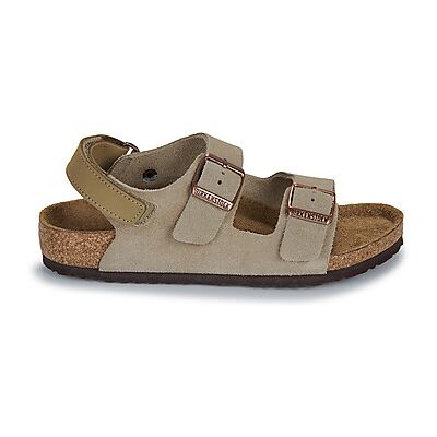 Sandales plates BIRKENSTOCK Milano AS Kids LEVE Taupe Beige 24,25,26,28,29,30,31,32,33,34,35 filles - Publicité Sandales plates BIRKENSTOCK Milano AS Kids LEVE Taupe Beige 24,25,26,28,29,30,31,32,33,34,35 filles - Publicité