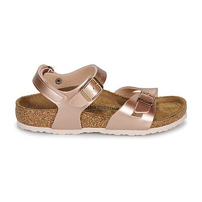 Sandales plates BIRKENSTOCK Rio AS Kids BF Electric Metallic Copper Doré 26,27,28,29,30,31,32,33,34,35 filles - Publicité Sandales plates BIRKENSTOCK Rio AS Kids BF Electric Metallic Copper Doré 26,27,28,29,30,31,32,33,34,35 filles - Publicité