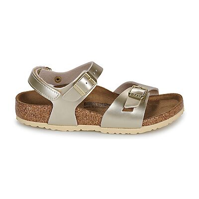 Sandales plates BIRKENSTOCK Rio AS Kids BF Electric Metallic Gold Doré 24,25,26,28,30,32,33,34 filles - Publicité Sandales plates BIRKENSTOCK Rio AS Kids BF Electric Metallic Gold Doré 24,25,26,28,30,32,33,34 filles - Publicité