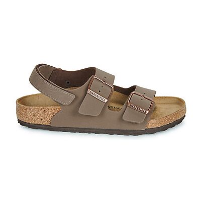 Sandales plates BIRKENSTOCK Milano AS Kids BFBC Mocca Beige 37,39 garcons - Publicité Sandales plates BIRKENSTOCK Milano AS Kids BFBC Mocca Beige 37,39 garcons - Publicité
