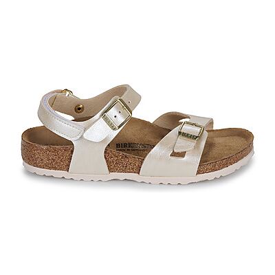 Sandales plates BIRKENSTOCK Rio AS Kids BF Graceful Pearl White Beige 31 filles - Publicité Sandales plates BIRKENSTOCK Rio AS Kids BF Graceful Pearl White Beige 31 filles - Publicité