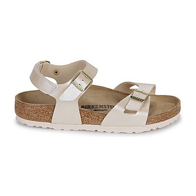 Sandales plates BIRKENSTOCK Rio AS Kids BF Graceful Pearl White Beige 38,39 filles - Publicité Sandales plates BIRKENSTOCK Rio AS Kids BF Graceful Pearl White Beige 38,39 filles - Publicité