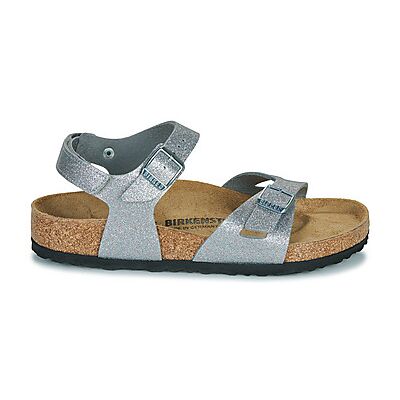 Sandales plates BIRKENSTOCK Rio AS Kids BF Sparkling Silver Argenté 38,39 filles - Publicité Sandales plates BIRKENSTOCK Rio AS Kids BF Sparkling Silver Argenté 38,39 filles - Publicité