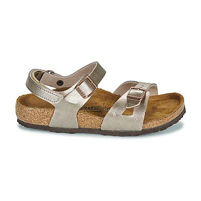 Sandales plates BIRKENSTOCK Rio AS Kids BF Graceful Taupe Doré 29,32,33 filles - Publicité Sandales plates BIRKENSTOCK Rio AS Kids BF Graceful Taupe Doré 29,32,33 filles - Publicité