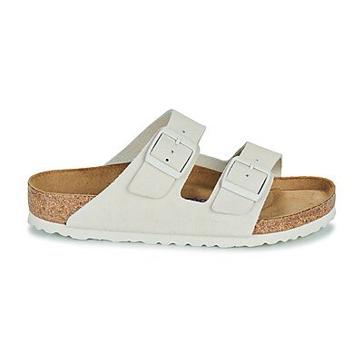 Mules BIRKENSTOCK Arizona Soft Footbed Blanc 36,40,41,42,43,44,45,46 femmes - Publicité Mules BIRKENSTOCK Arizona Soft Footbed Blanc 36,40,41,42,43,44,45,46 femmes - Publicité