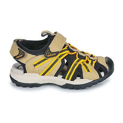Sandales plates Geox J BOREALIS BOY Beige 30 garcons - Publicité Sandales plates Geox J BOREALIS BOY Beige 30 garcons - Publicité