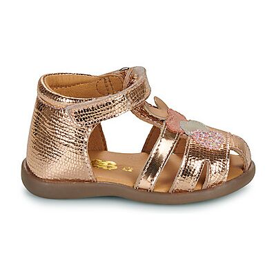 Sandales plates GBB ENITA Rose 18 filles - Publicité Sandales plates GBB ENITA Rose 18 filles - Publicité