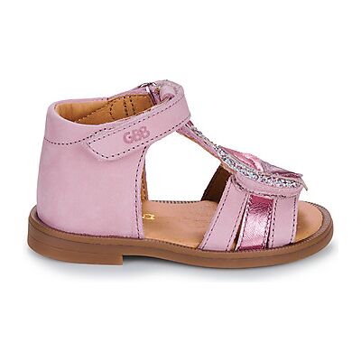 Sandales plates GBB KIRIELLE Rose 23 filles - Publicité Sandales plates GBB KIRIELLE Rose 23 filles - Publicité