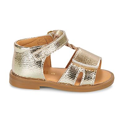 Sandales plates GBB LORIE* Doré 24 filles - Publicité Sandales plates GBB LORIE* Doré 24 filles - Publicité